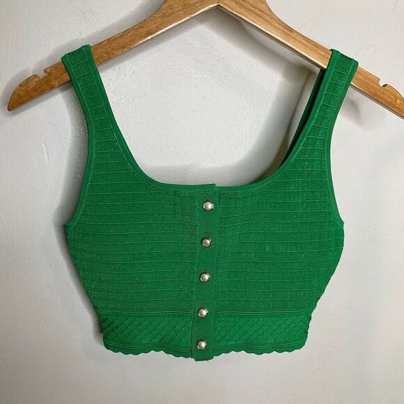 Babaton Sculpt Knit Button Tank - Picture 2 of 7
